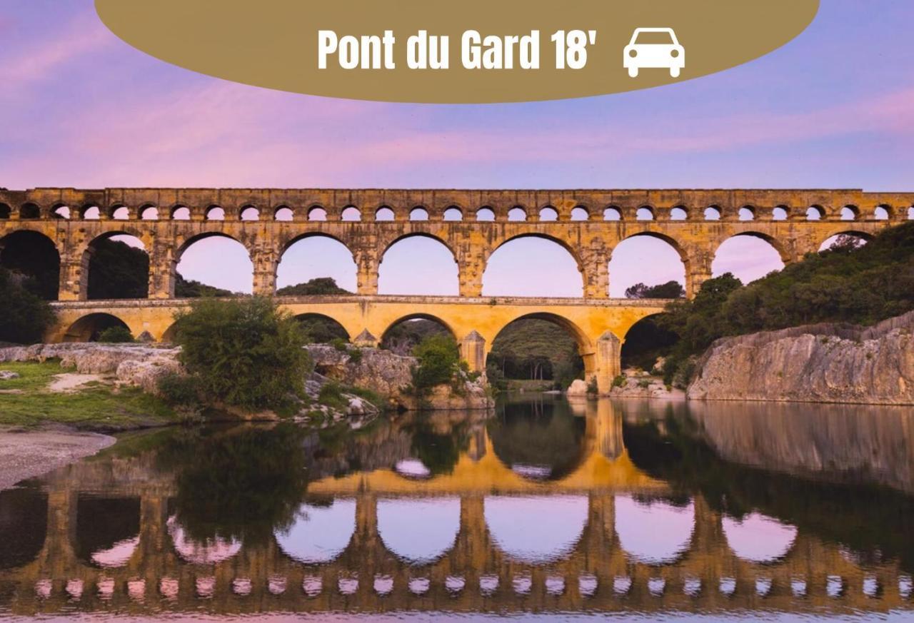 La Casita - Studio Confort Avec Parking Prive - Lit Douillet - Centre Uzes, Pont Du Gard Экстерьер фото