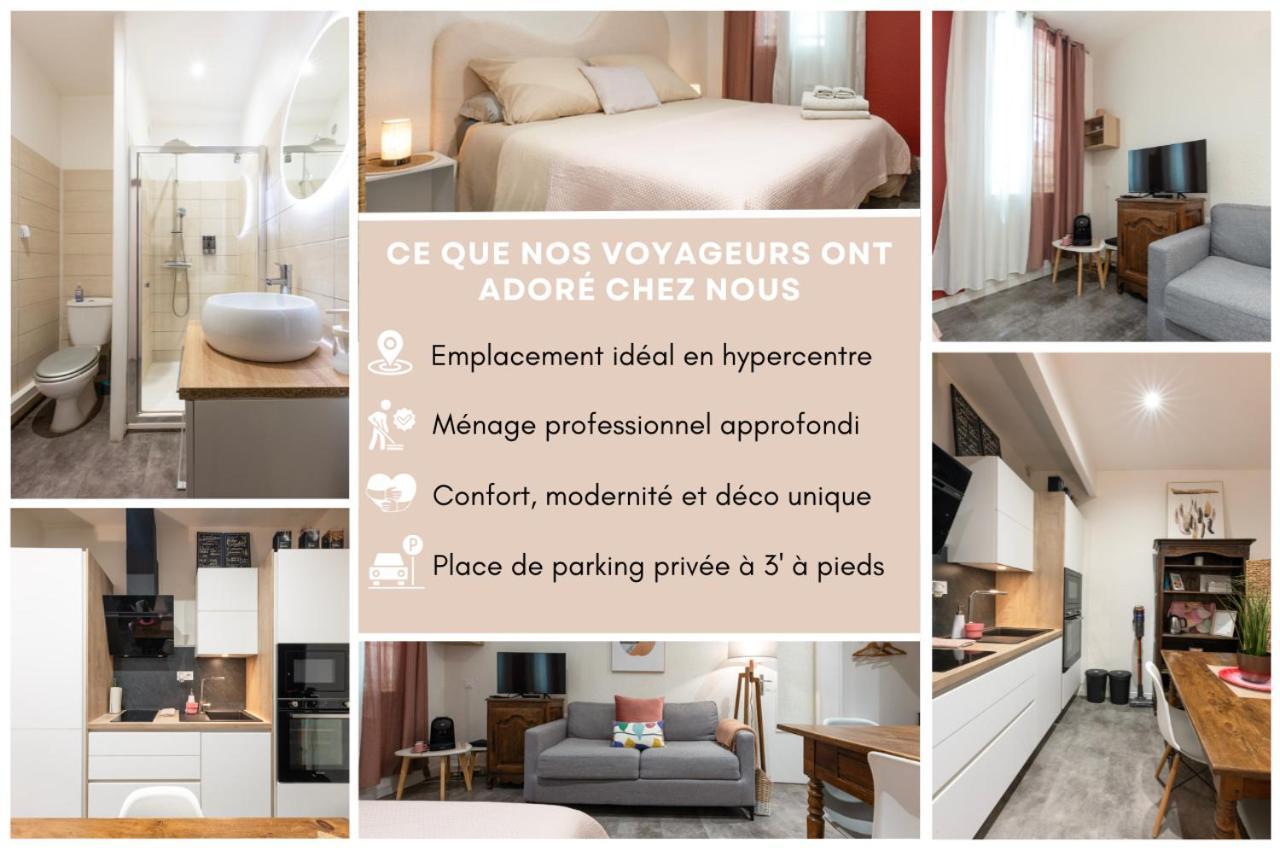 La Casita - Studio Confort Avec Parking Prive - Lit Douillet - Centre Uzes, Pont Du Gard Экстерьер фото